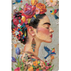 Ημερολόγιο ημερήσιο 2027 Contax Frida Kahlo σκληρόδετο 14x21cm - 57223