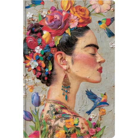 Ημερολόγιο ημερήσιο 2027 Contax Frida Kahlo σκληρόδετο 14x21cm - 57223