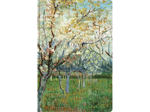 Ημερολόγιο ημερήσιο 2027 Contax Van Gogh - The Pink Orchard σκληρόδετο 14x21cm - 57202