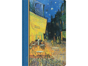 Ημερολόγιο ημερήσιο 2027 Contax Van Gogh - Café Terrace at Night σκληρόδετο 14x21cm - 57124