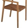 ΠΟΛΥΘΡΟΝΑ CHARLOTTE HM9637.01 ΞΥΛΟ TEAK & ΚΑΦΕ ΣΧΟΙΝΙ--B'ΔΙΑΛΟΓΗΣ 59x54x83Y εκ.
