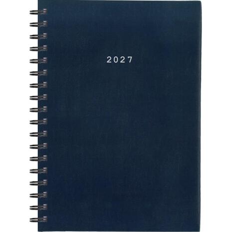 Ημερολόγιο ημερήσιο σπιράλ NEXT Basic 17x25cm 2027 μπλε
