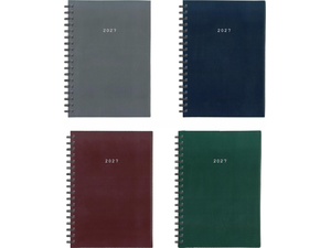 Ημερολόγιο ημερήσιο σπιράλ NEXT Basic 17x25cm 2027 σε διάφορα χρώματα