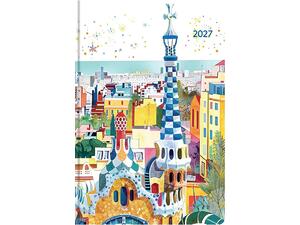 Ημερολόγιο ημερήσιο 2027 Contax Barcelona σκληρόδετο 14x21cm - 57353