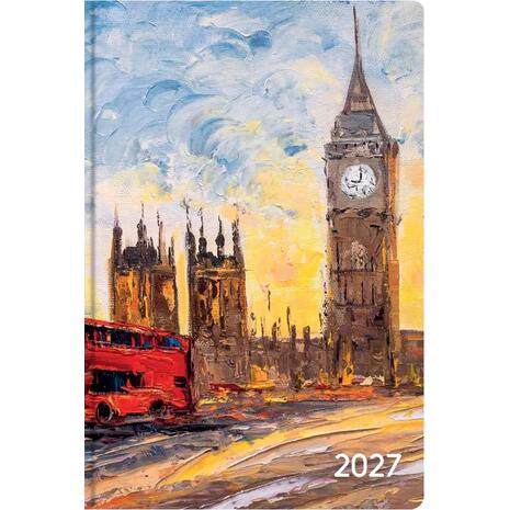 Ημερολόγιο ημερήσιο 2027 Contax Big Ben London σκληρόδετο 14x21cm - 57350