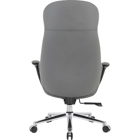 ΚΑΡΕΚΛΑ ΓΡΑΦΕΙΟΥ PREMIUM VELUM HM1233.10 ΓΚΡΙ PU--ΒΑΣΗ ΧΡΩΜΙΟΥ 71x69x116-122Υεκ.