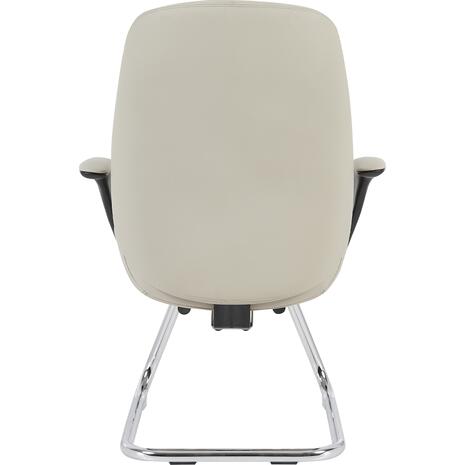 ΚΑΡΕΚΛΑ ΕΠΙΣΚΕΠΤΗ VELUM-s HM1235.02 ΜΠΕΖ PU--ΒΑΣΗ ΧΡΩΜΙΟΥ 71x60x100Υεκ.