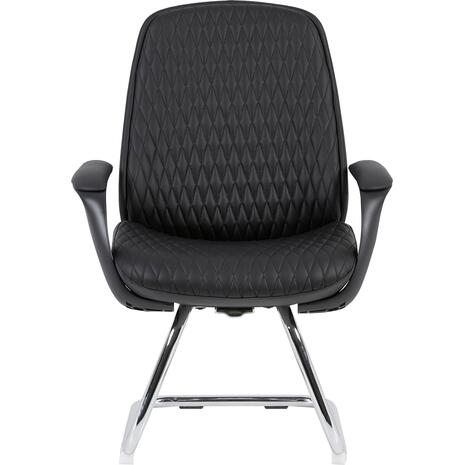 ΚΑΡΕΚΛΑ ΕΠΙΣΚΕΠΤΗ VELUM-s HM1235.01 ΜΑΥΡO PU--ΒΑΣΗ ΧΡΩΜΙΟΥ 71x60x100Υεκ.