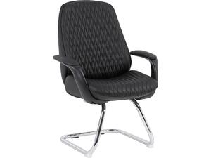 ΚΑΡΕΚΛΑ ΕΠΙΣΚΕΠΤΗ VELUM-s HM1235.01 ΜΑΥΡO PU--ΒΑΣΗ ΧΡΩΜΙΟΥ 71x60x100Υεκ.