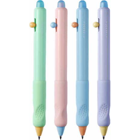 Στυλό Gel Deli G310-BL erasable με κουμπί 0.5mm μπλε