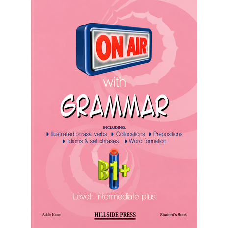 On Air With Grammar B1 + Intermediate Plus SB (+ Glossary) - (9799604242718)