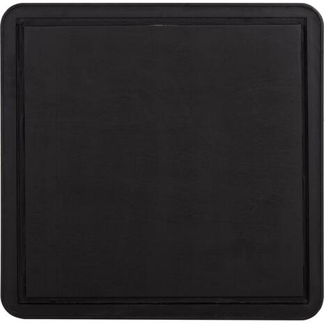 ΕΠΙΦΑΝΕΙΑ ΤΡΑΠΕΖΙΟΥ SINTERED STONE HM6654.03 BLACK MARBLE--ΠΛΑΙΣΙΟ ALU ΜΑΥΡΟ 70x70εκ.