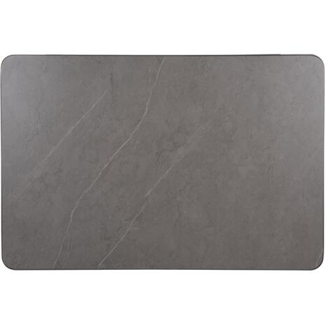 ΕΠΙΦΑΝΕΙΑ ΤΡΑΠΕΖΙΟΥ SINTERED STONE HM6656.05 GREY MARBLE--ΠΛΑΙΣΙΟ ALU ΓΚΡΙ 120x80εκ.