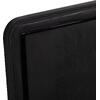 ΕΠΙΦΑΝΕΙΑ ΤΡΑΠΕΖΙΟΥ SINTERED STONE HM6655.03 BLACK MARBLE--ΠΛΑΙΣΙΟ ALU ΜΑΥΡΟ 80x80εκ.