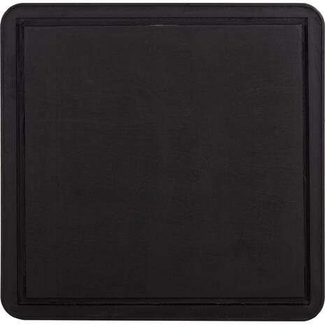 ΕΠΙΦΑΝΕΙΑ ΤΡΑΠΕΖΙΟΥ SINTERED STONE HM6655.03 BLACK MARBLE--ΠΛΑΙΣΙΟ ALU ΜΑΥΡΟ 80x80εκ.