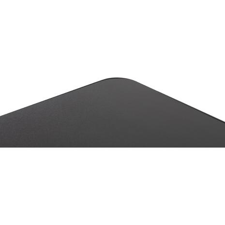 ΕΠΙΦΑΝΕΙΑ ΤΡΑΠΕΖΙΟΥ SINTERED STONE ΤΕΤΡΑΓΩΝΗ HM6655.01 ΜΑΥΡΗ ΜΕ ΠΛΑΙΣΙΟ ALU ΜΑΥΡΟ 80x80εκ.