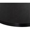 ΕΠΙΦΑΝΕΙΑ ΤΡΑΠΕΖΙΟΥ SINTERED STONE HM6653.01 ΜΑΥΡΗ ΜΕ ΠΛΑΙΣΙΟ ALU ΜΑΥΡΟ Φ70εκ.