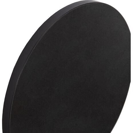 ΕΠΙΦΑΝΕΙΑ ΤΡΑΠΕΖΙΟΥ SINTERED STONE HM6653.01 ΜΑΥΡΗ ΜΕ ΠΛΑΙΣΙΟ ALU ΜΑΥΡΟ Φ70εκ.