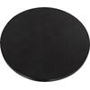 ΕΠΙΦΑΝΕΙΑ ΤΡΑΠΕΖΙΟΥ SINTERED STONE HM6652.01 ΜΑΥΡΗ ΜΕ ΠΛΑΙΣΙΟ ALU ΜΑΥΡO Φ60εκ.