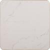 ΕΠΙΦΑΝΕΙΑ ΤΡΑΠΕΖΙΟΥ SINTERED STONE HM6655.12 WHITE MARBLE--ΠΛΑΙΣΙΟ ALU ΧΡΥΣΟ 80x80εκ.