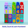 Mega Bloks Build & Count Bus Εκπαιδευτικό Λεωφορείο με 45 Τουβλάκια