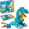 Mega Bloks Build & Chomp Dinosaur – Εκπαιδευτικό Σετ Κατασκευών Δεινόσαυρος 3 σε 1 με 25 Τουβλάκια