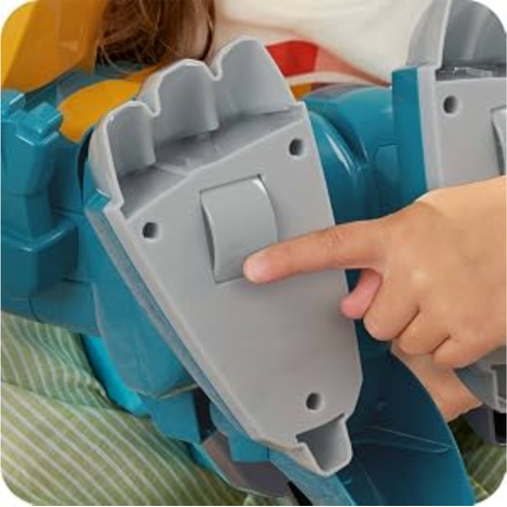 Mega Bloks Build & Chomp Dinosaur – Εκπαιδευτικό Σετ Κατασκευών Δεινόσαυρος 3 σε 1 με 25 Τουβλάκια