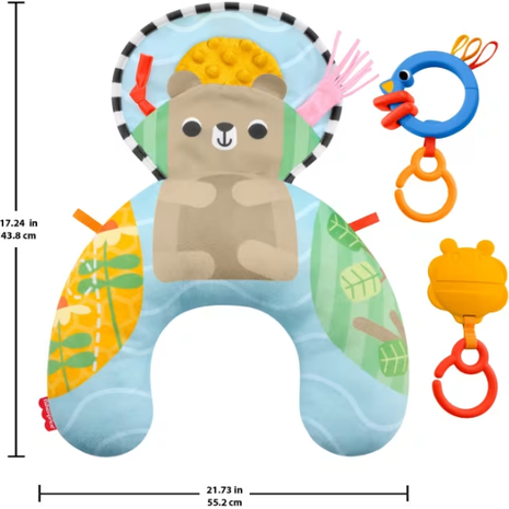 Fisher Price Μαξιλαράκι δραστηριοτήτων με αρκουδάκι