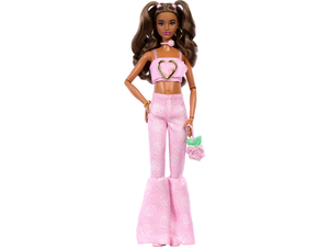 Κούκλα Barbie Deluxe Style - Pοζ καμπάνα τζιν