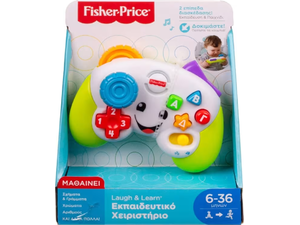 Fisher-Price Παίζω Και Μαθαίνω Εκπαιδευτικό Χειριστήριο Με Μουσική Και Φωτάκια, Ελληνική Έκδοση​ HXB65