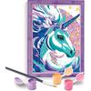 Happihobbi Paint By Numbers Fairytale Unicorn