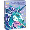 Happihobbi Paint By Numbers Fairytale Unicorn