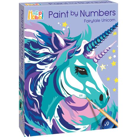 Happihobbi Paint By Numbers Fairytale Unicorn