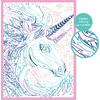 Happihobbi Paint By Numbers Fairytale Unicorn