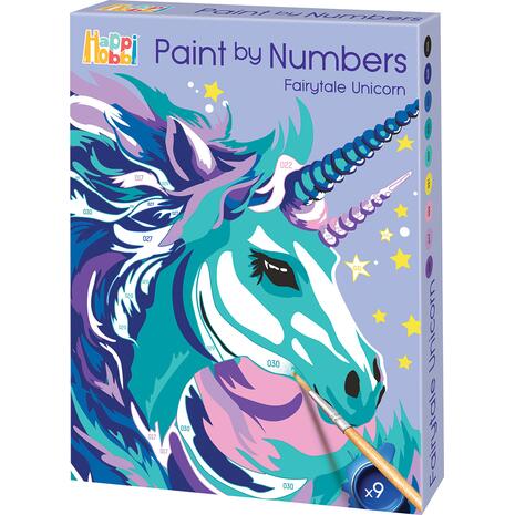 Happihobbi Paint By Numbers Fairytale Unicorn