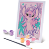 Happihobbi Stitch Σετ Ζωγραφικής Καρτολίνα με ακρυλικά χρώματα Paint by Numbers - Angel