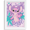 Happihobbi Stitch Σετ Ζωγραφικής Καρτολίνα με ακρυλικά χρώματα Paint by Numbers - Angel