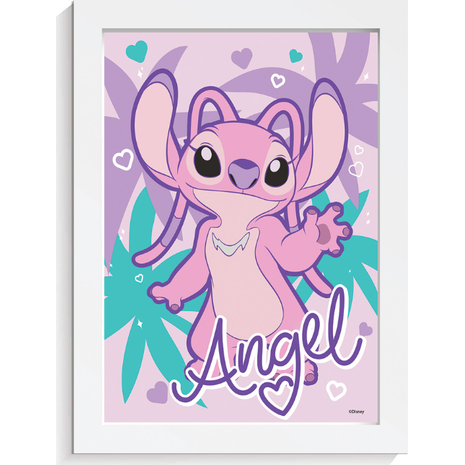 Happihobbi Stitch Σετ Ζωγραφικής Καρτολίνα με ακρυλικά χρώματα Paint by Numbers - Angel