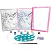 Happihobbi Paint & Frame Σετ Ζωγραφικής Καρτολίνα με ακρυλικά χρώματα Fairytale Unicorn