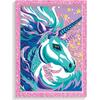 Happihobbi Paint & Frame Σετ Ζωγραφικής Καρτολίνα με ακρυλικά χρώματα Fairytale Unicorn
