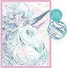 Happihobbi Paint & Frame Σετ Ζωγραφικής Καρτολίνα με ακρυλικά χρώματα Fairytale Unicorn