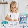 Happihobbi Paint & Frame Σετ Ζωγραφικής Καρτολίνα με ακρυλικά χρώματα Fairytale Unicorn
