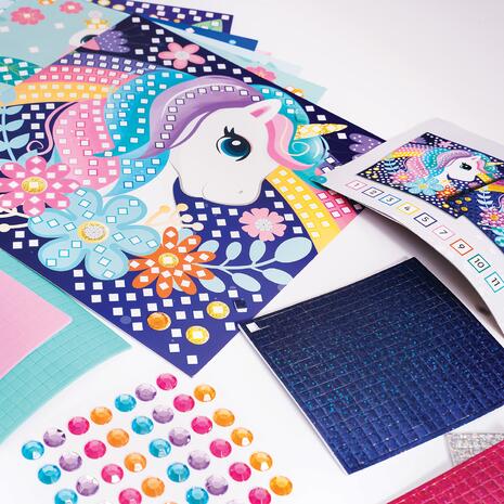 Happihobbi Art Mosaic Stickers Σετ Χειροτεχνίας Μωσαϊκό με Αυτοκόλλητα Dreamworld