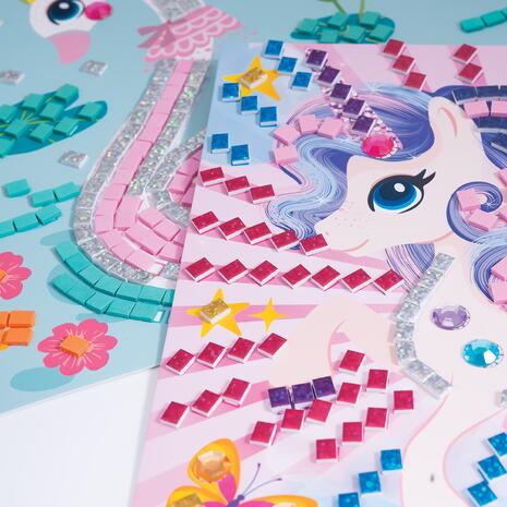 Happihobbi Art Mosaic Stickers Σετ Χειροτεχνίας Μωσαϊκό με Αυτοκόλλητα Dreamworld