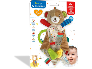 Baby Clementoni Κουδουνίστρα Μαλακό Αρκουδάκι