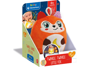 Βaby Clementoni Βρεφικό παιχνίδι Twinkle Twinkle Αλεπού με φως