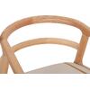 ΠΟΛΥΘΡΟΝΑ ΤΡΑΠΕΖΑΡΙΑΣ EFFY HM18393.01 ΦΡΑΞΙΝΟΣ ΣΕ OAK-ΚΑΘΙΣΜΑ ΕΚΡΟΥ PU 60x58x71Υεκ