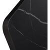 ΕΠΙΦΑΝΕΙΑ ΤΡΑΠΕΖΙΟΥ SINTERED STONE HM6656.03 BLACK MARBLE-ΠΛΑΙΣΙΟ ALU ΜΑΥΡΟ 120x80εκ.