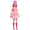 Barbie Πριγκίπισσα Μονόκερος με ροζ μαλλιά