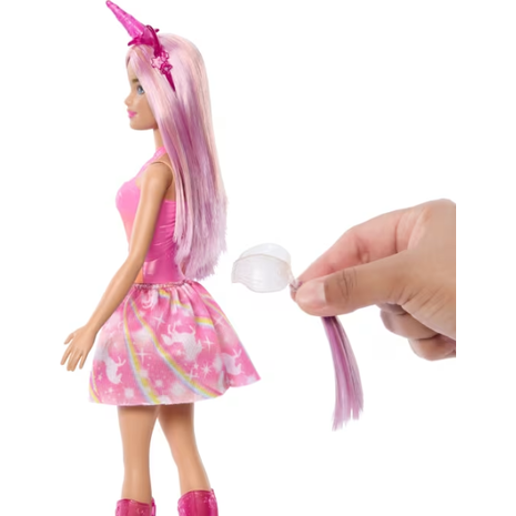 Barbie Πριγκίπισσα Μονόκερος με ροζ μαλλιά